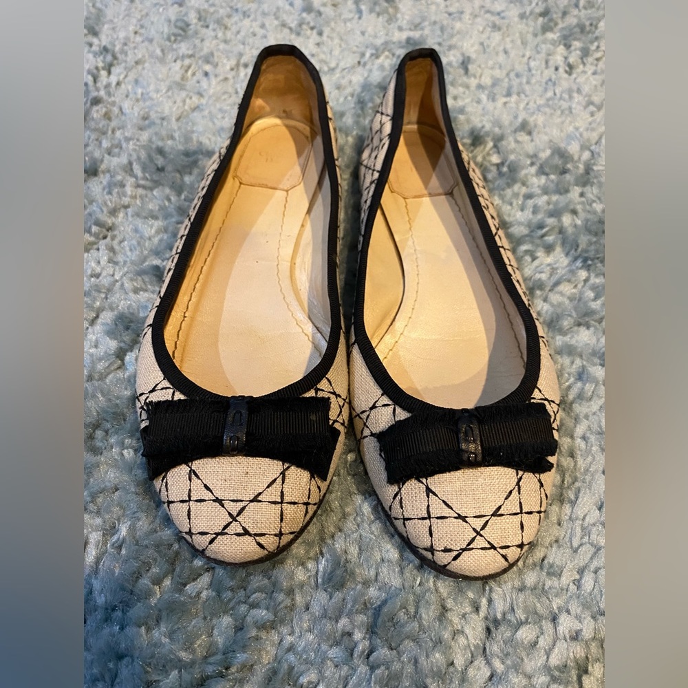 Dior ballet flats